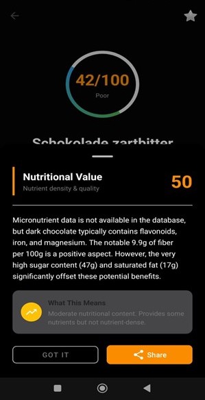 Health Impact Detail